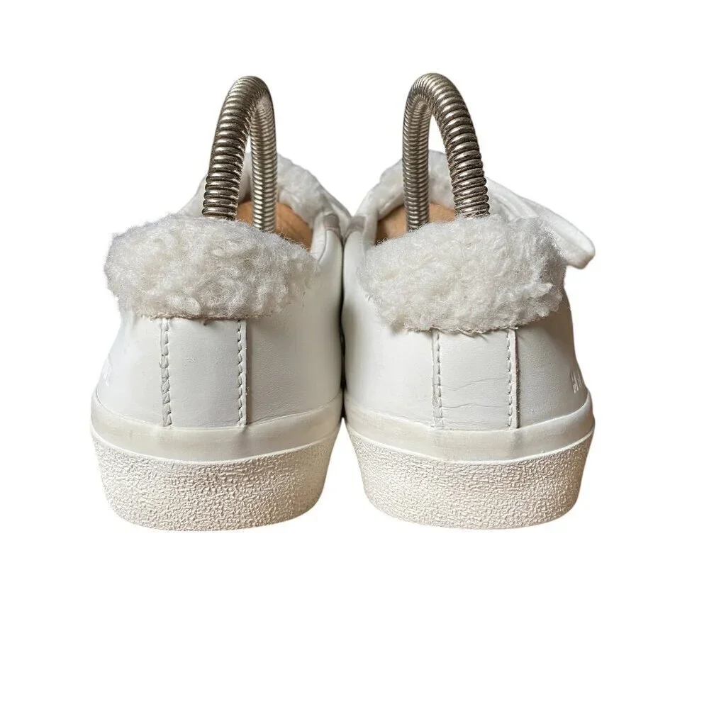Madewell Shoes Ashen Sidewalk Low-top Sherpa lined Sneakers Size 7.5